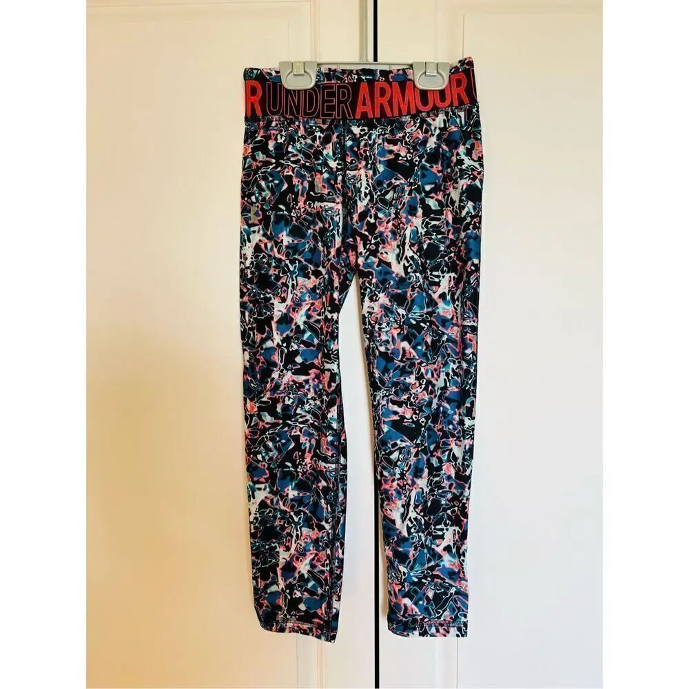 Under Armour‎ HeatGear Crop Leggings - Girls